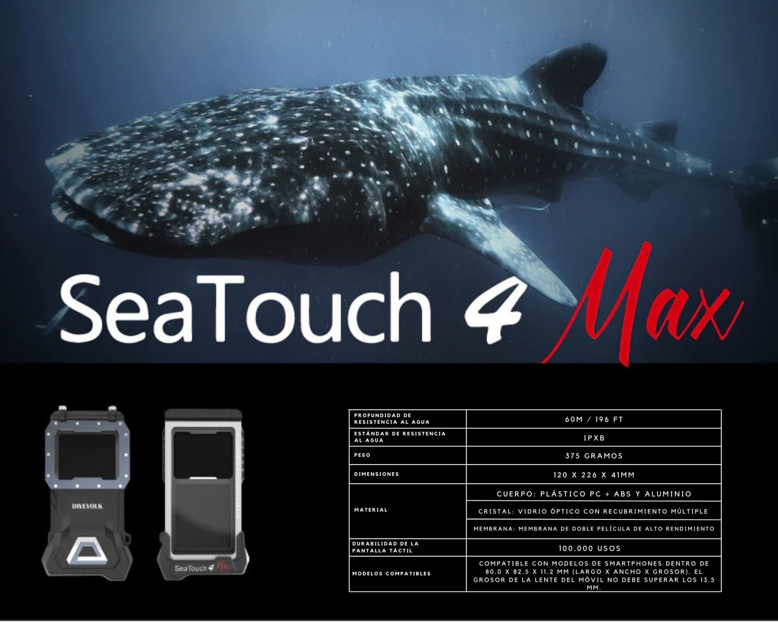 DIVEVOLK SEATOUCH 4 MAX PLUS - Imagen 4