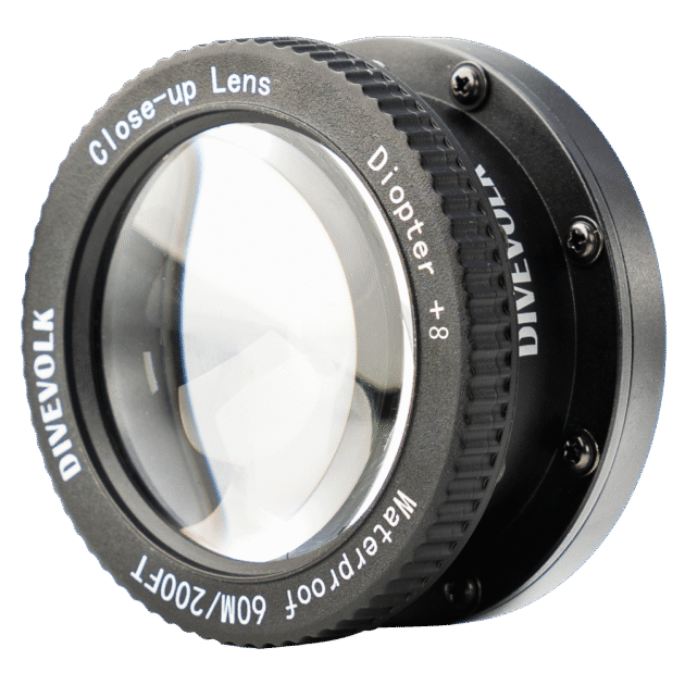 Lente super macro x8