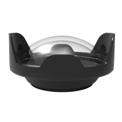 Puerto gran angular de vidrio óptico de 180 mm