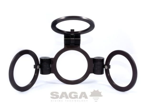 Soporte triple Saga rosca 67