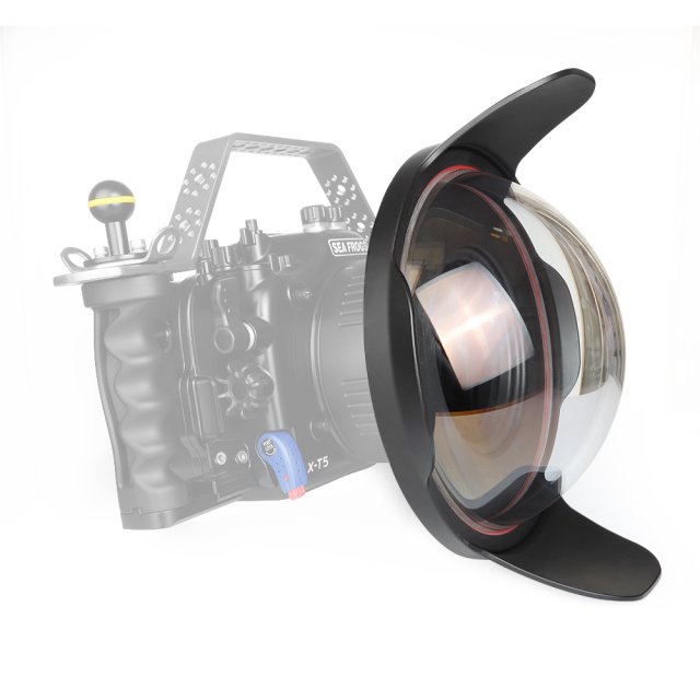 Cúpula de vidrio gran angular 230 mm - Imagen 6