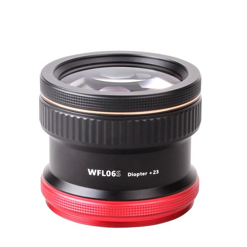 WFL06S APO+23 (Lente acromática subacuática para super macro)